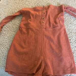Free People pink romper